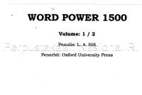Image of Word power 1500