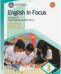 Image of English in Focus: for Grade IX Junior High School (SMP/MTs)