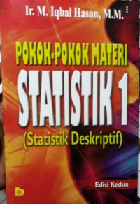 Image of Pokok-Pokok Materi Statistik 1 (Statistik Deskriptif)